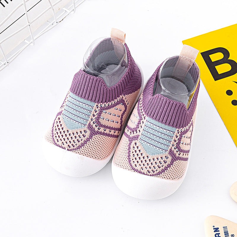 Flexible barefoot-style baby first-walker shoe - product photo 6