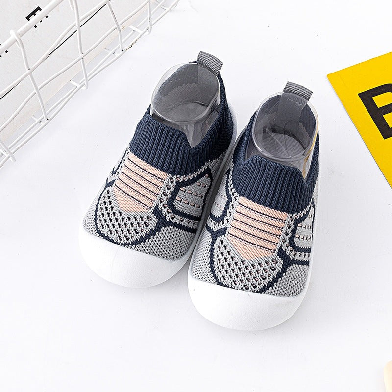 Flexible barefoot-style baby first-walker shoe - product photo 8