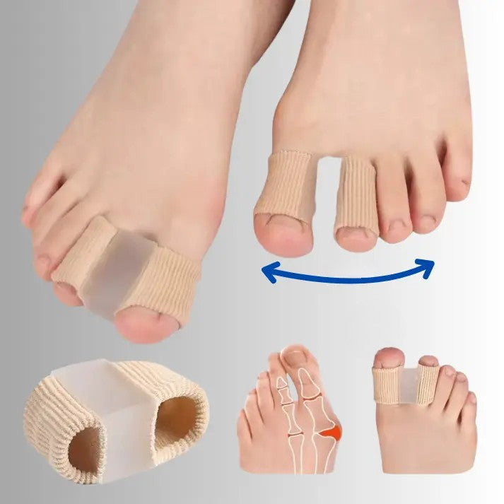 Soft silicone gel toe separators - product photo 4