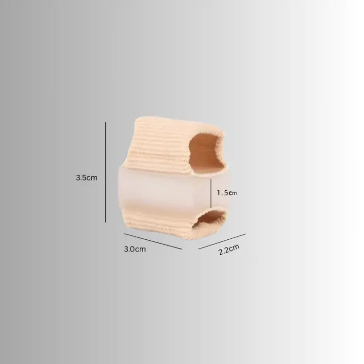 Soft silicone gel toe separators - product photo 6