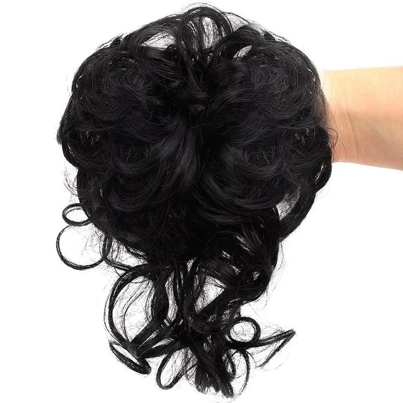 Elastic messy bun hairpiece - product photo 14