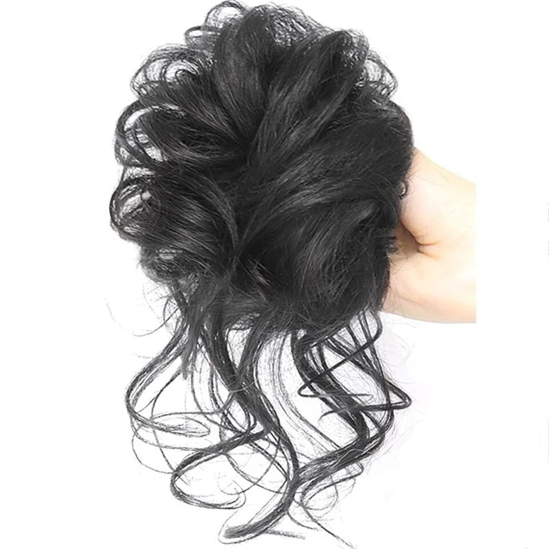 Elastic messy bun hairpiece - product photo 24