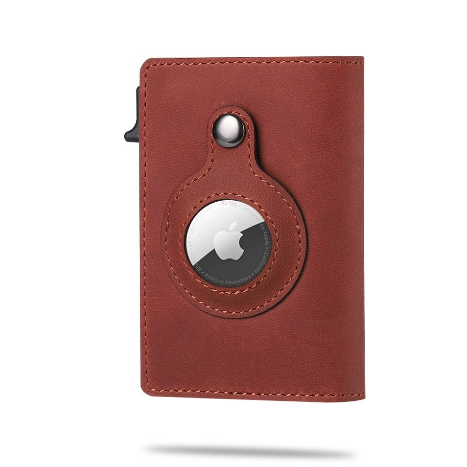 Slim card wallet with a tracker compartment - product photo 10