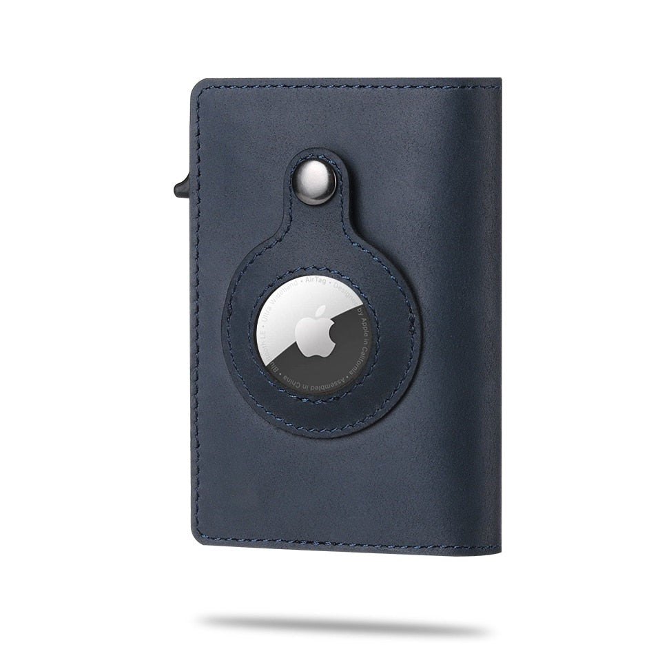 Slim card wallet with a tracker compartment - product photo 11