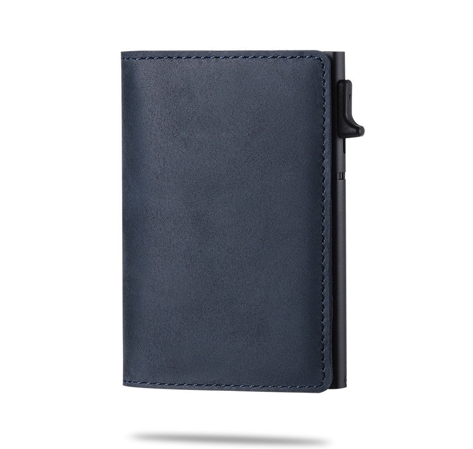 Slim card wallet with a tracker compartment - product photo 13