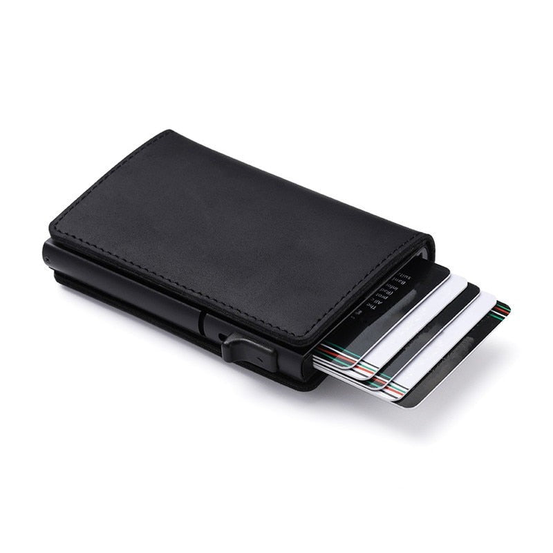Slim card wallet with a tracker compartment - product photo 4