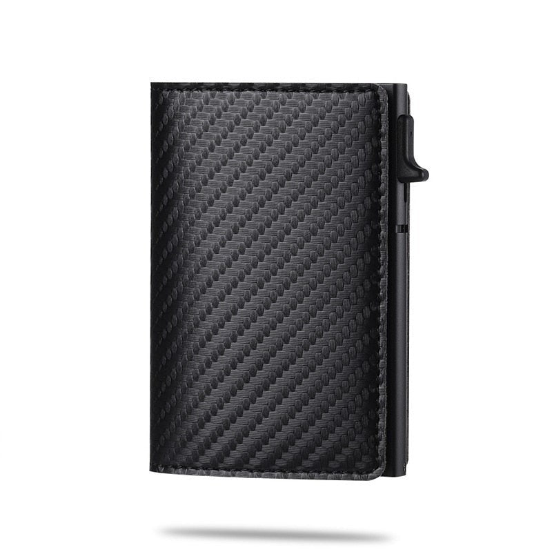 Slim card wallet with a tracker compartment - product photo 6