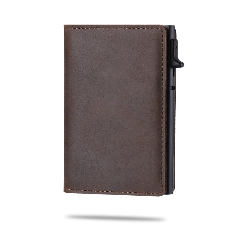 Slim card wallet with a tracker compartment - product photo 8
