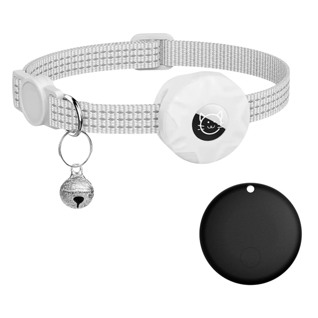 Pet tracker tag on a reflective collar - product photo 18