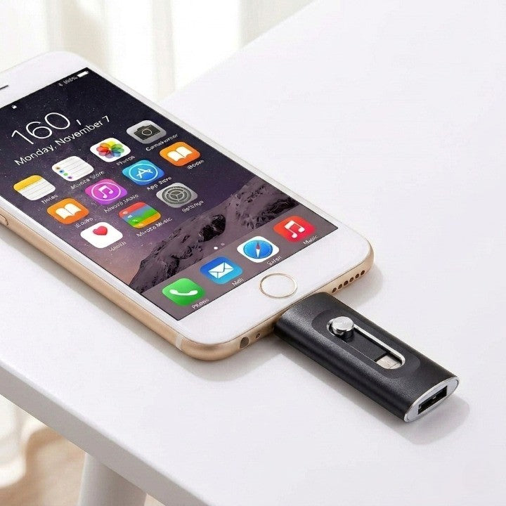 3-in-1 USB flash drive with Lightning, USB-C and USB 3.0 - product photo 10