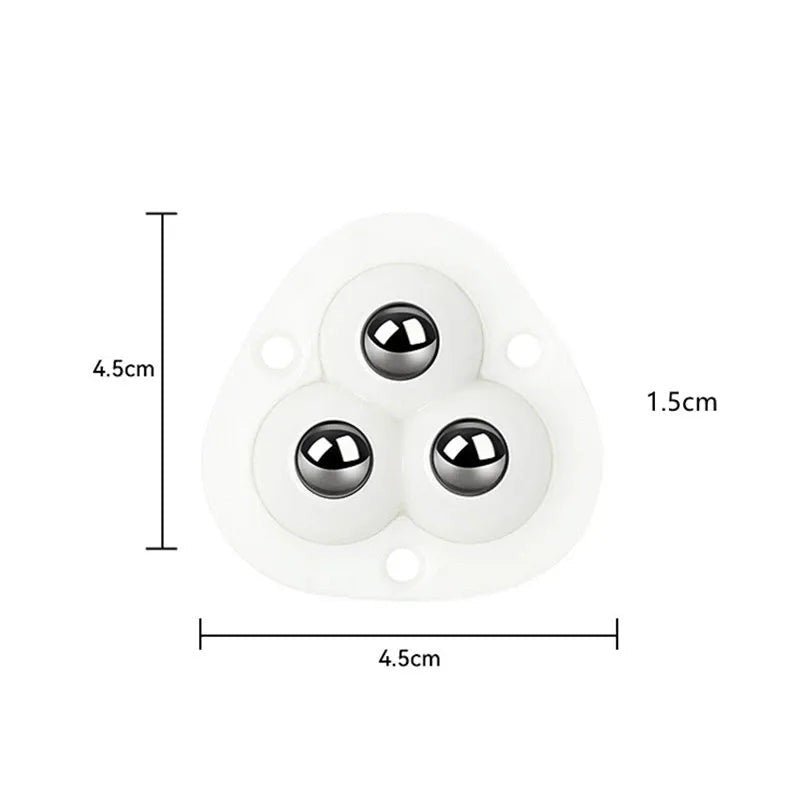 Self-adhesive 360 degree furniture casters - product photo 4