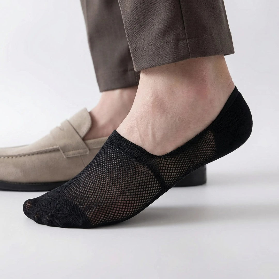 No-show socks with silicone heel grip - product photo 11