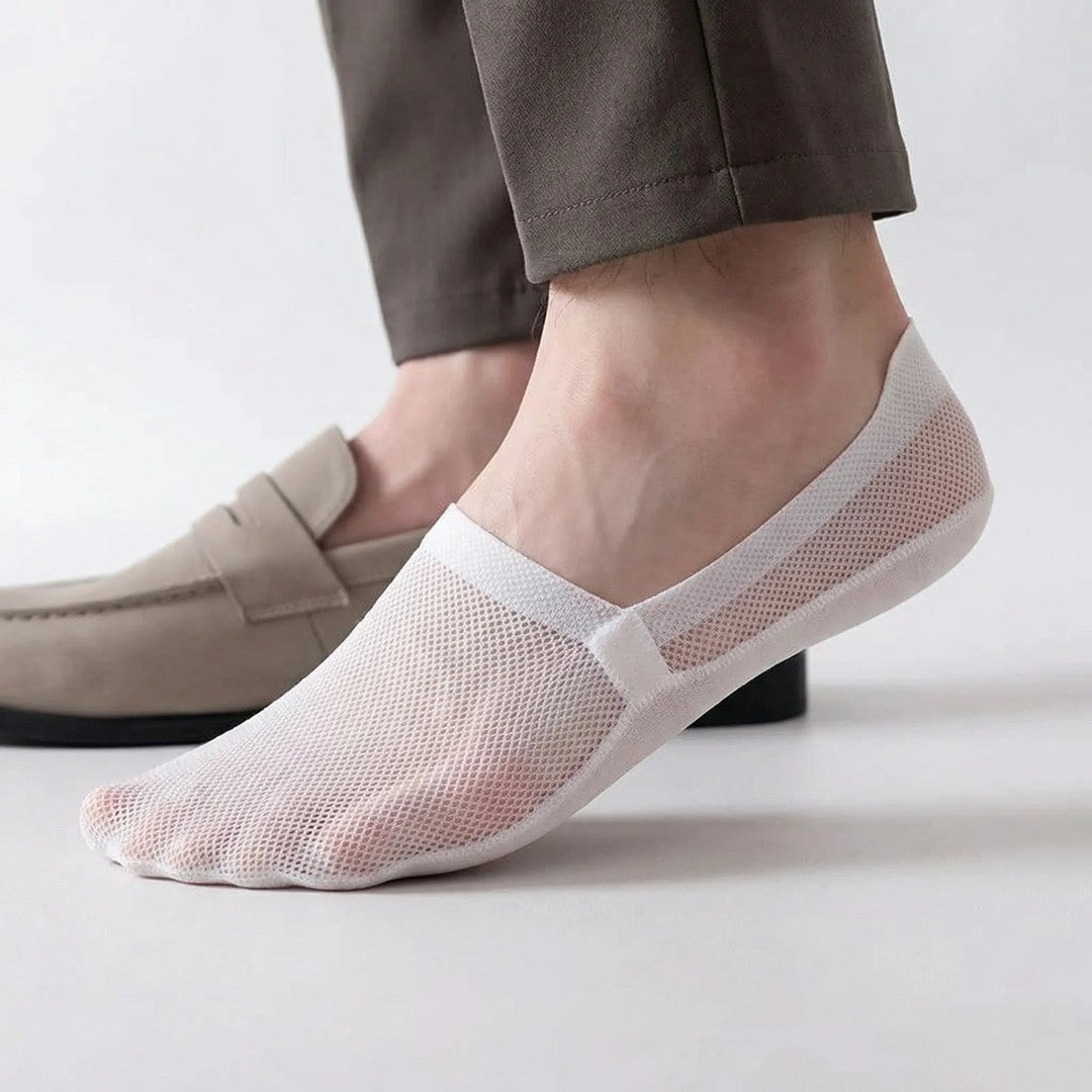 No-show socks with silicone heel grip - product photo 7