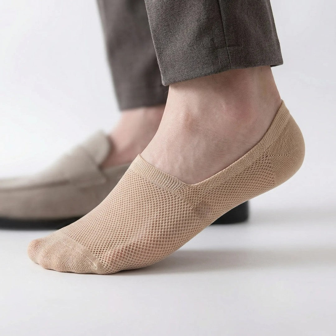 No-show socks with silicone heel grip - product photo 8