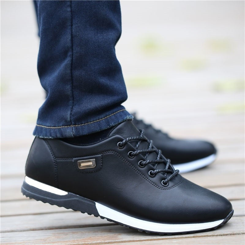 Men's velvet-lined casual sneakers - product photo 3