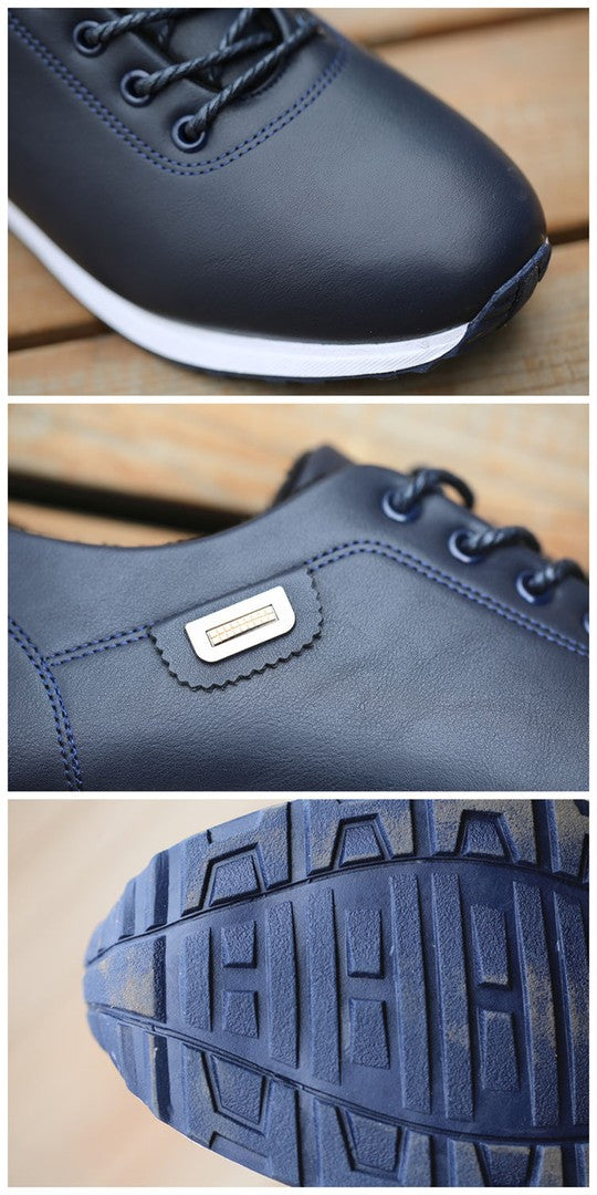 Men's velvet-lined casual sneakers - product photo 5