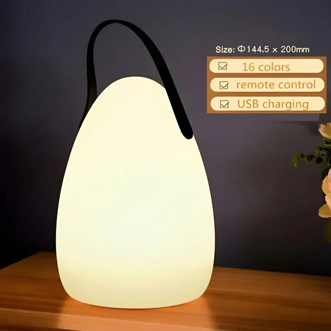 Portable waterproof cordless LED table lamp - product photo 6