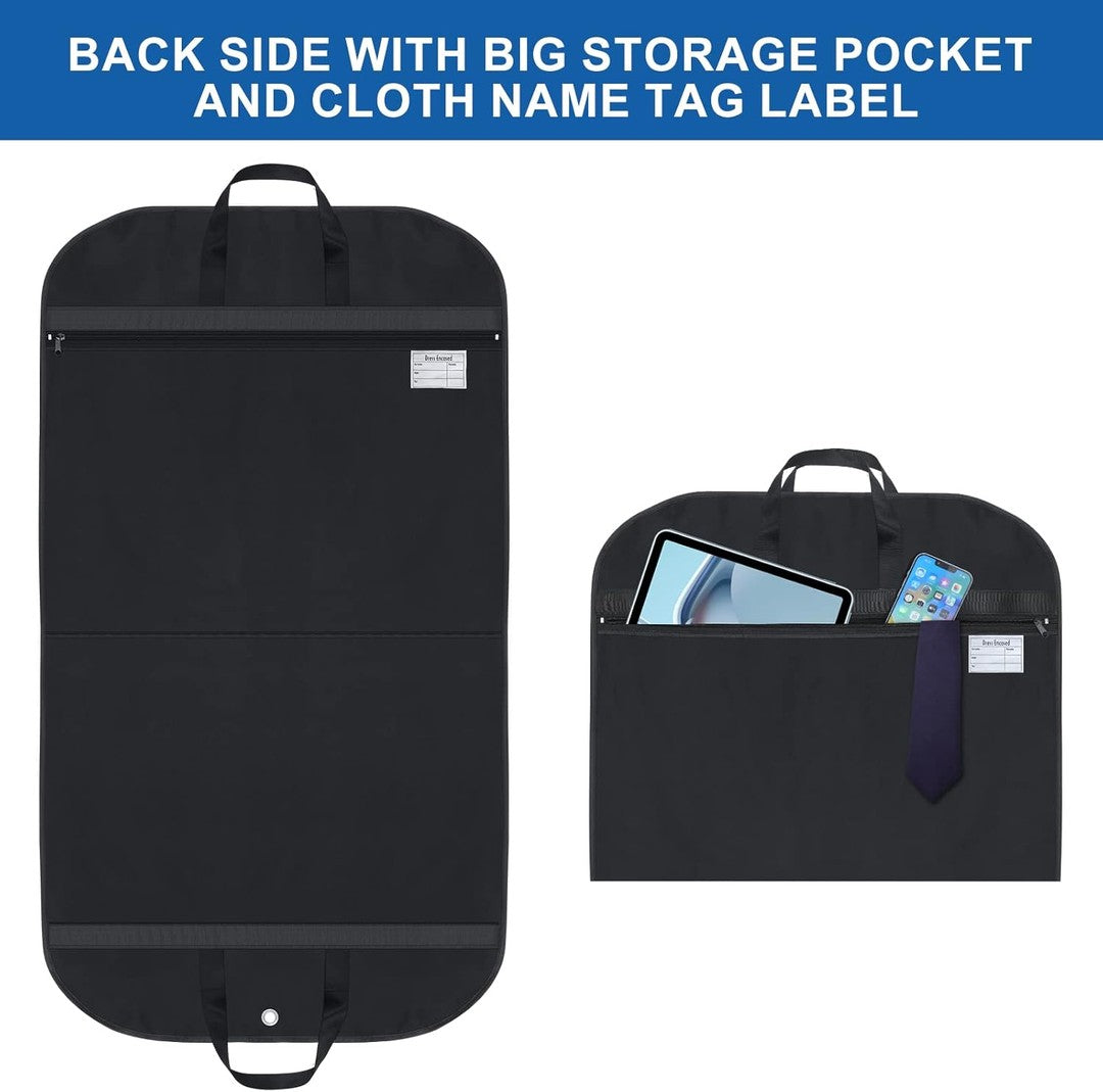 Waterproof Oxford garment bag with a clear window - product photo 3