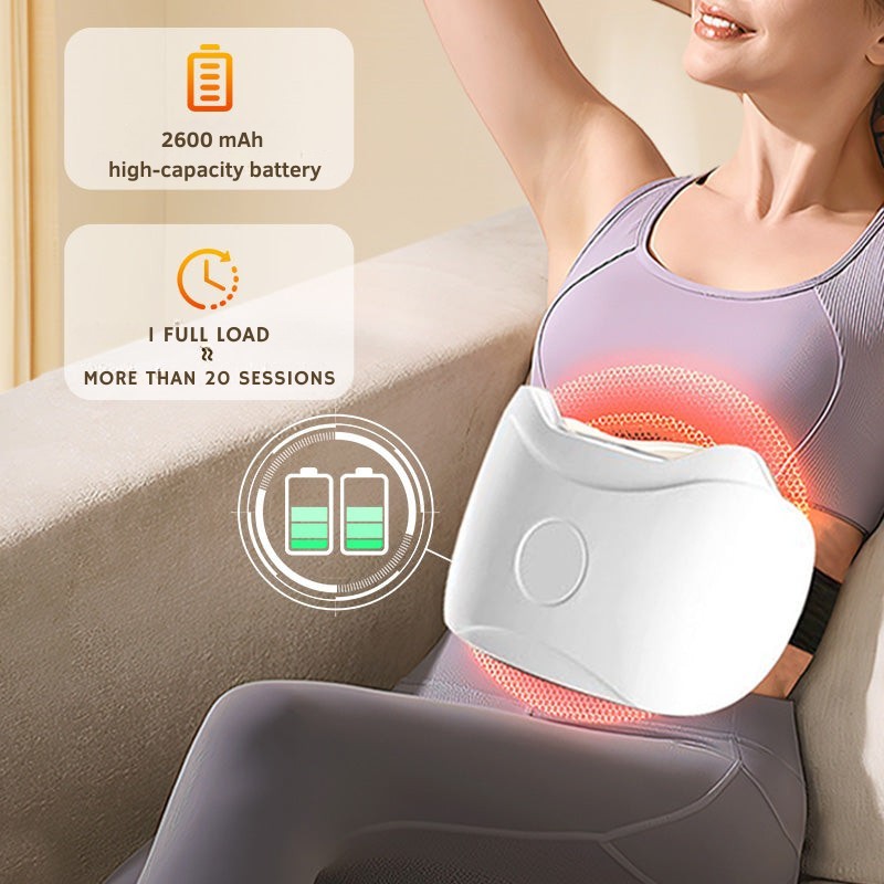 Cordless abdominal warming and vibration belt - product photo 9