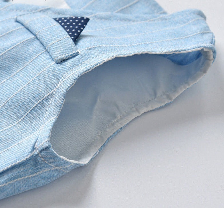 Boys' three-piece shirt, waistcoat and trouser set - product photo 10