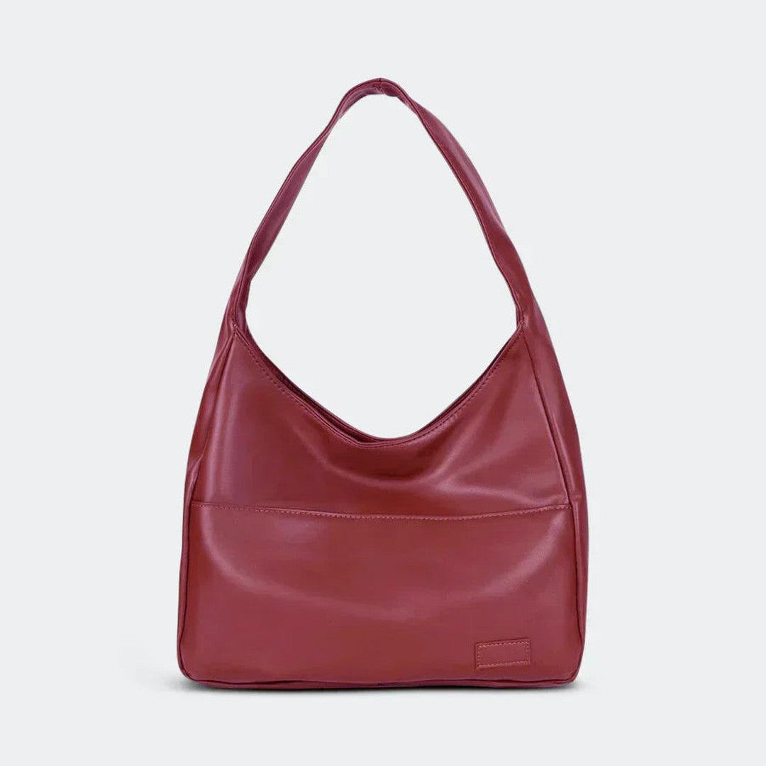 Woman wearing the Zosia women's pocket detail bag, 9 view