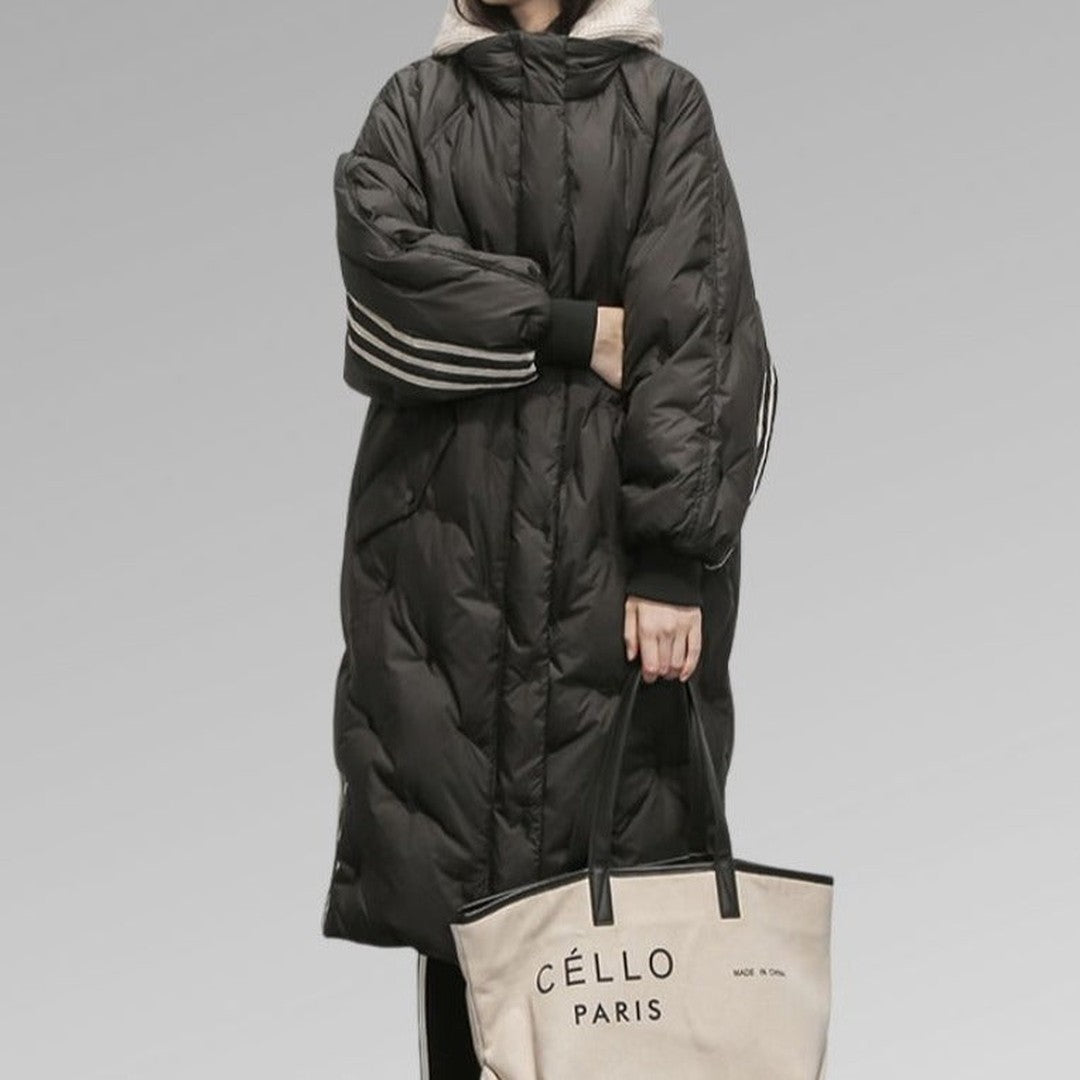 Woman wearing the Zsofia women's jacket, side view